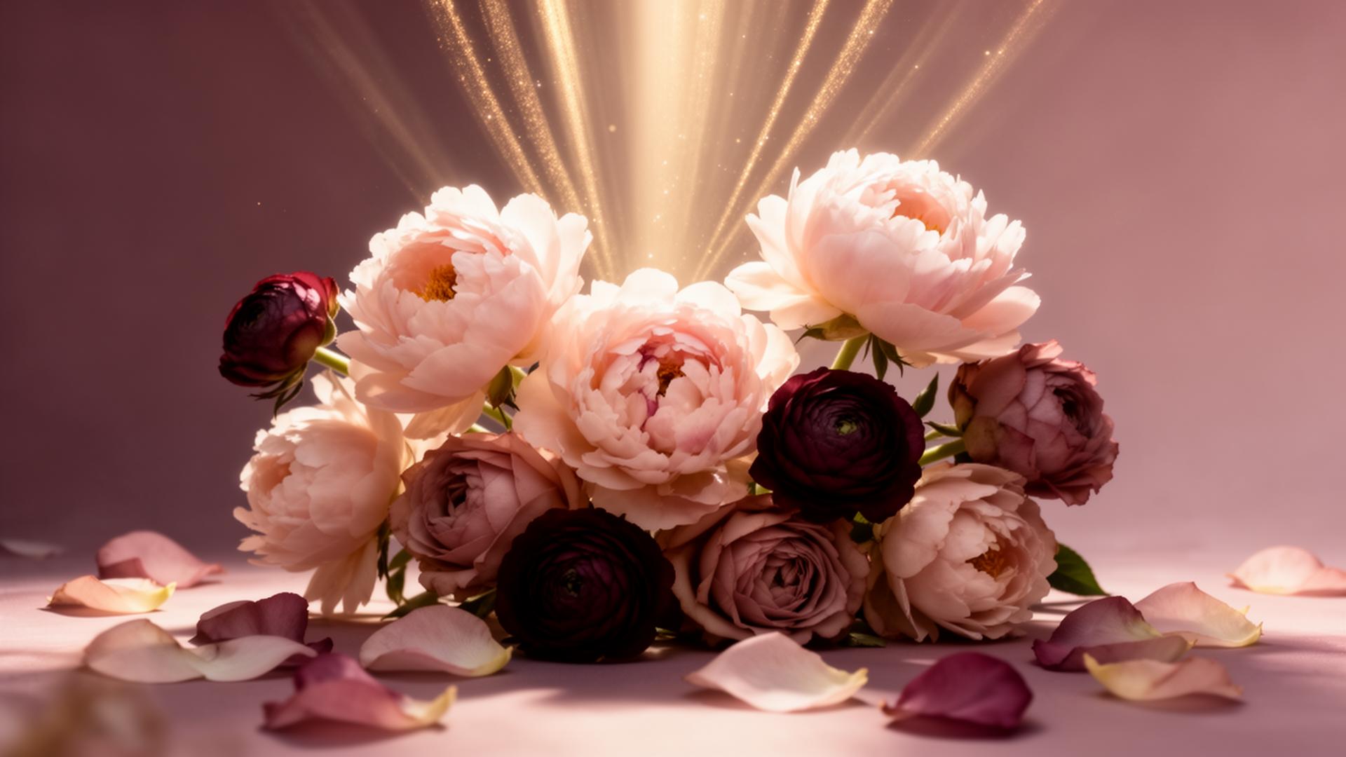 Soft watercolor florals welcoming spiritual women entrepreneurs